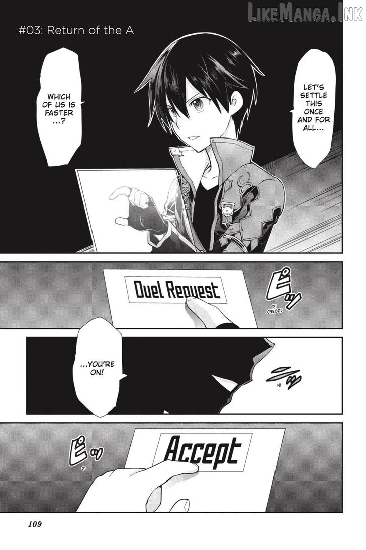 Sword Art Online: Hollow Realization Chapter 1 - page 110