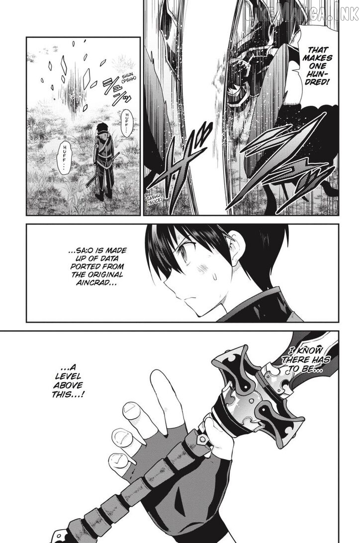 Sword Art Online: Hollow Realization Chapter 1 - page 116