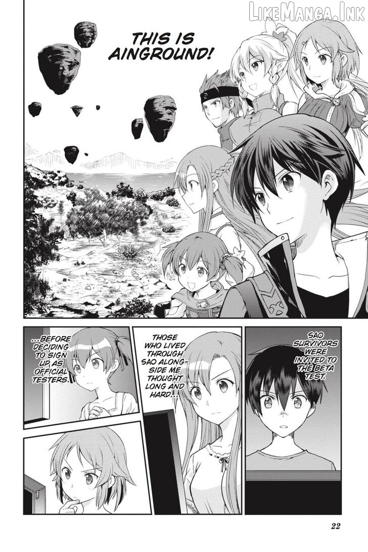 Sword Art Online: Hollow Realization Chapter 1 - page 23