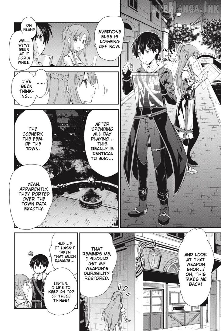 Sword Art Online: Hollow Realization Chapter 1 - page 25