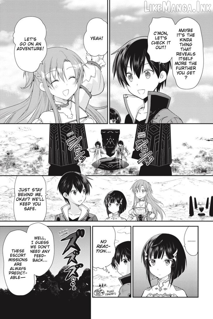 Sword Art Online: Hollow Realization Chapter 1 - page 34