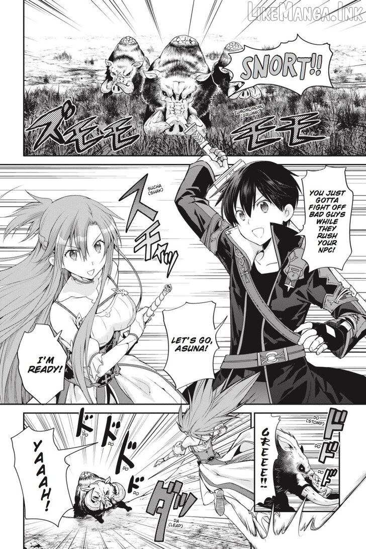 Sword Art Online: Hollow Realization Chapter 1 - page 35