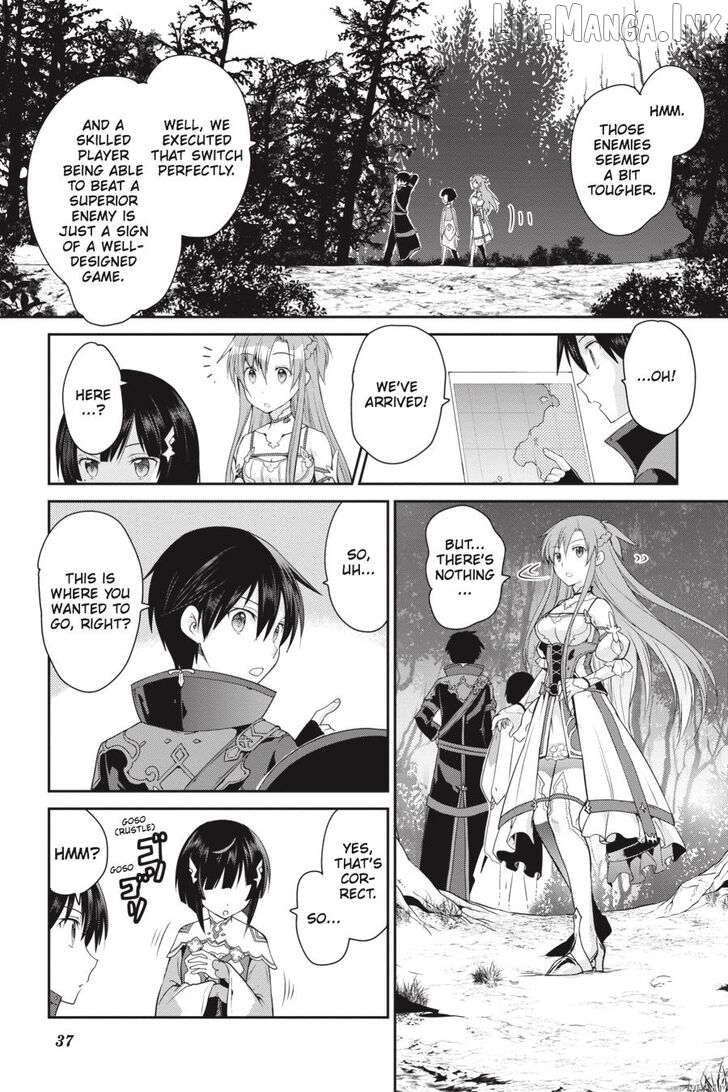 Sword Art Online: Hollow Realization Chapter 1 - page 38