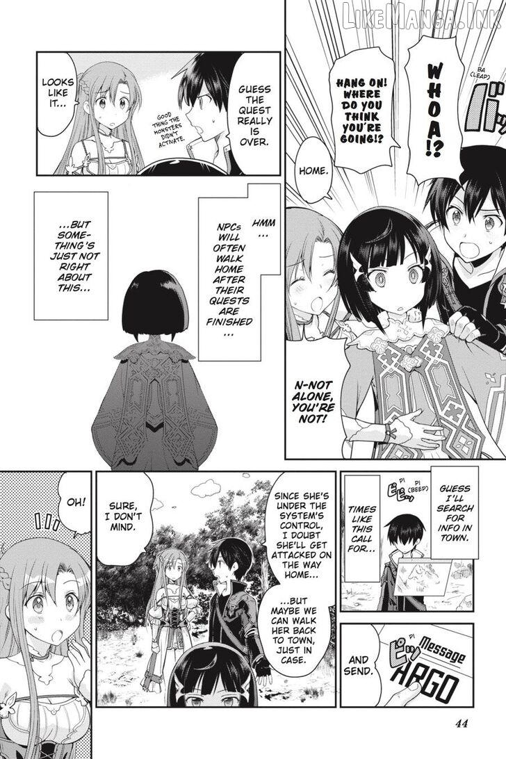 Sword Art Online: Hollow Realization Chapter 1 - page 45