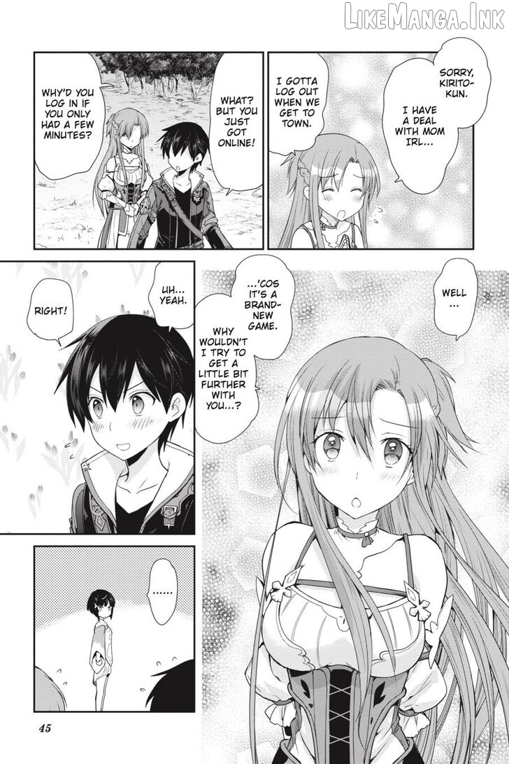 Sword Art Online: Hollow Realization Chapter 1 - page 46