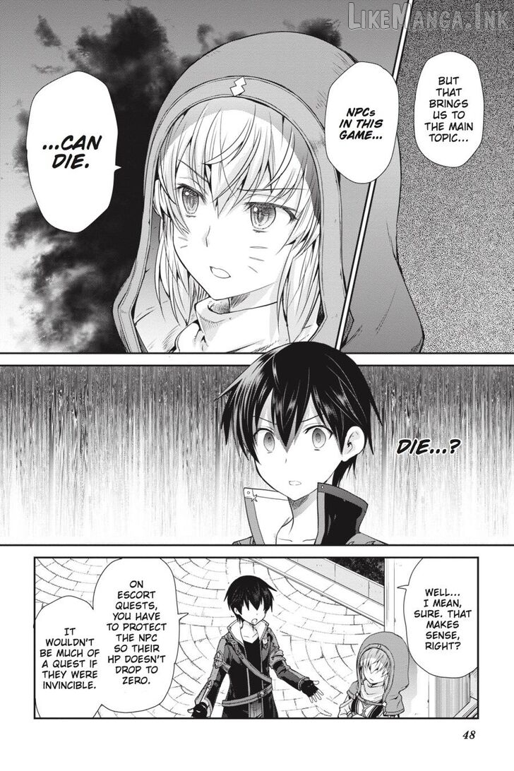 Sword Art Online: Hollow Realization Chapter 1 - page 49