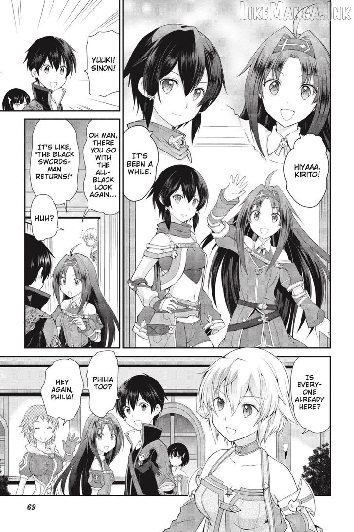 Sword Art Online: Hollow Realization Chapter 1 - page 70