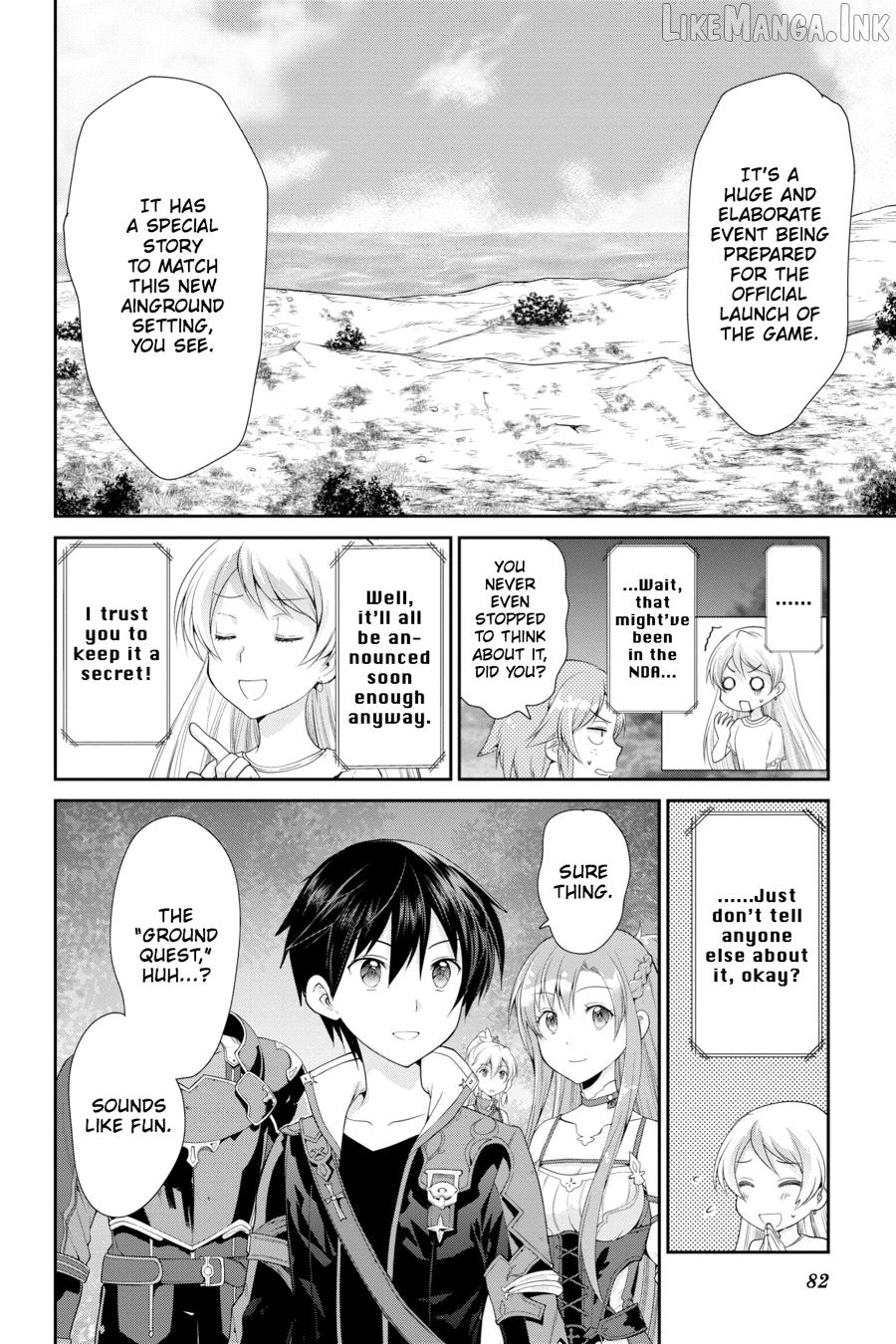 Sword Art Online: Hollow Realization Chapter 2 - page 28