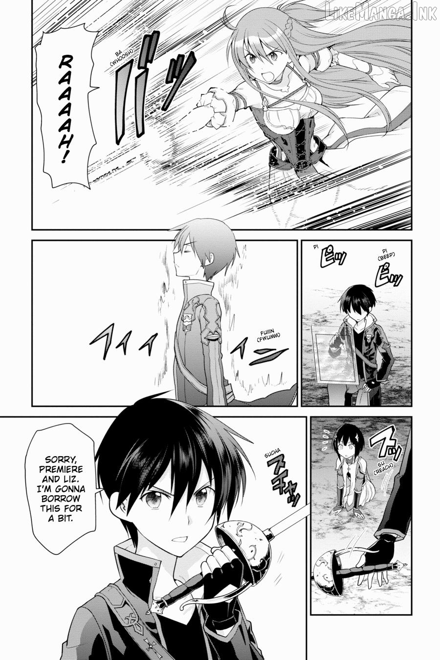 Sword Art Online: Hollow Realization Chapter 3 - page 37