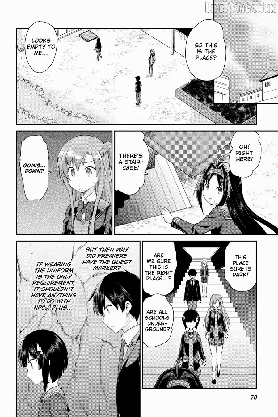 Sword Art Online: Hollow Realization Chapter 6 - page 14