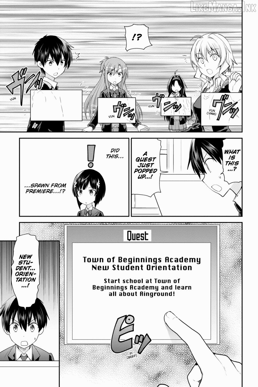 Sword Art Online: Hollow Realization Chapter 6 - page 9