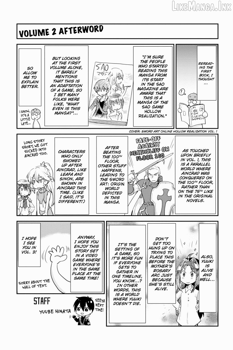 Sword Art Online: Hollow Realization Chapter 9 - page 26