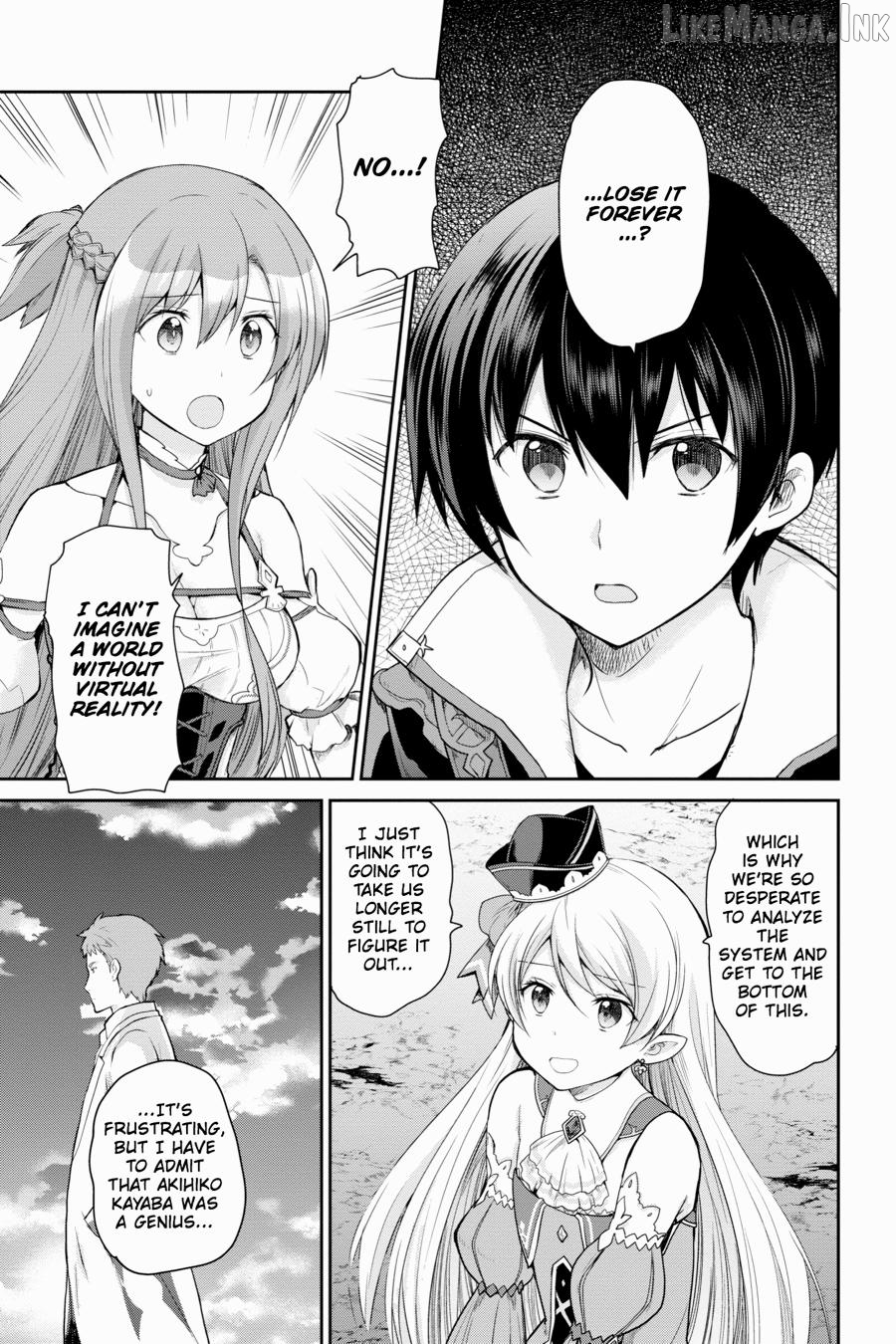 Sword Art Online: Hollow Realization Chapter 14 - page 15