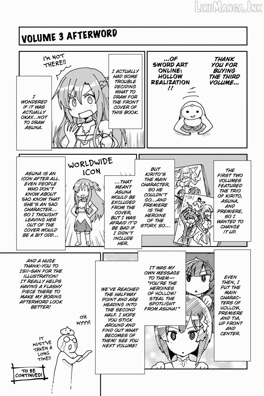 Sword Art Online: Hollow Realization Chapter 14.5 - page 11