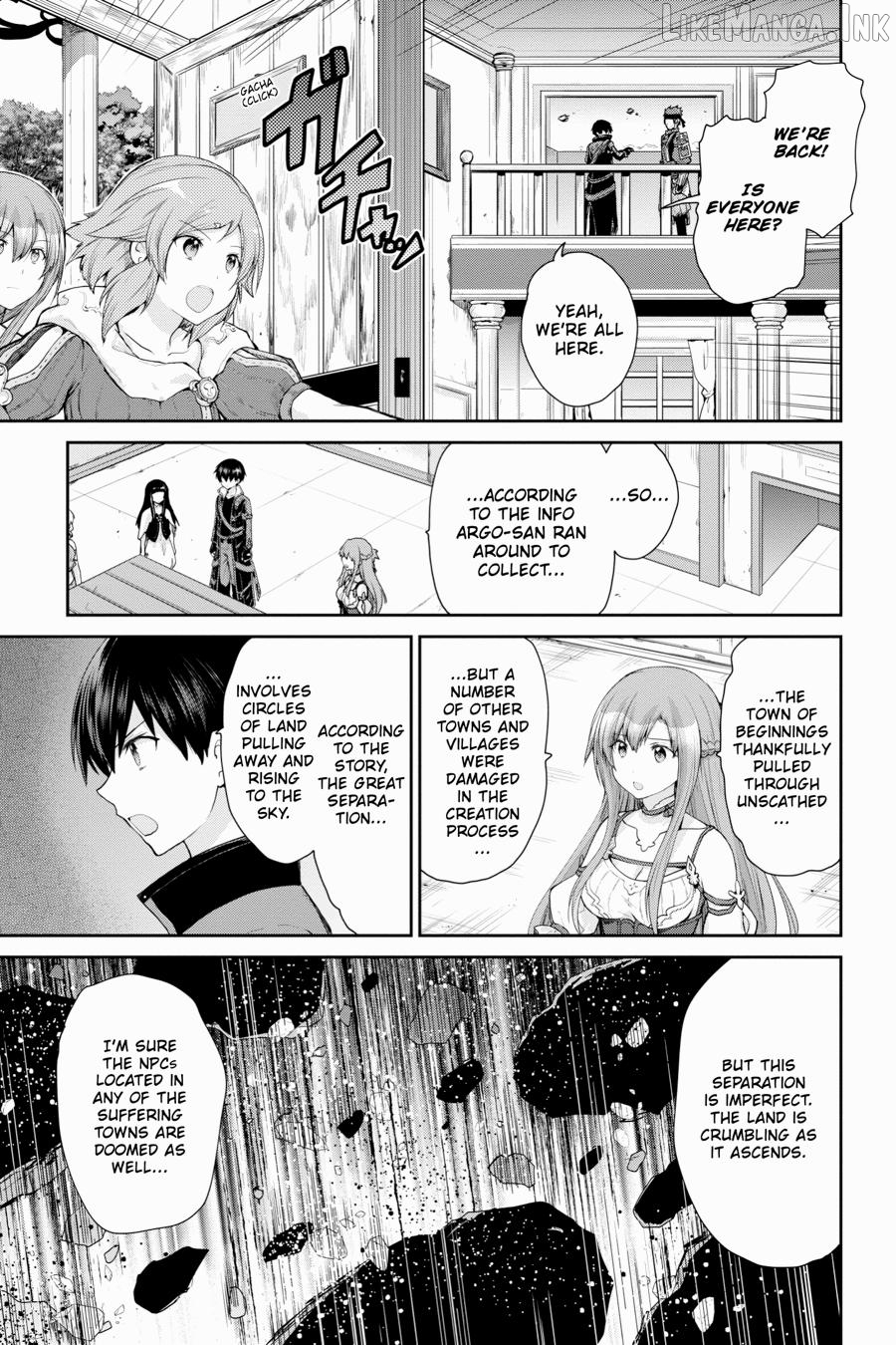 Sword Art Online: Hollow Realization Chapter 27 - page 8