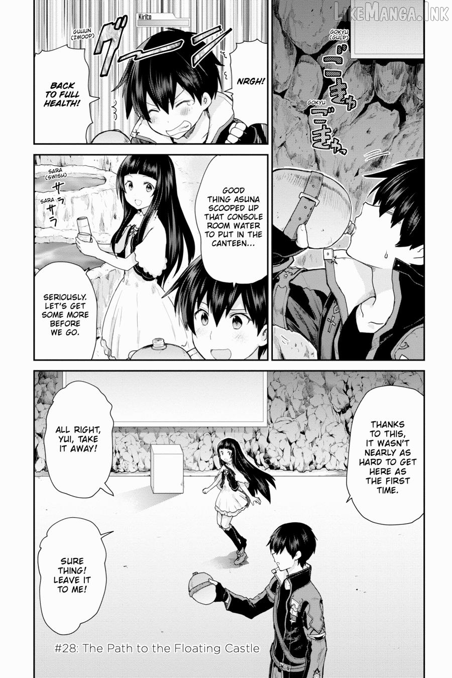 Sword Art Online: Hollow Realization Chapter 28 - page 1