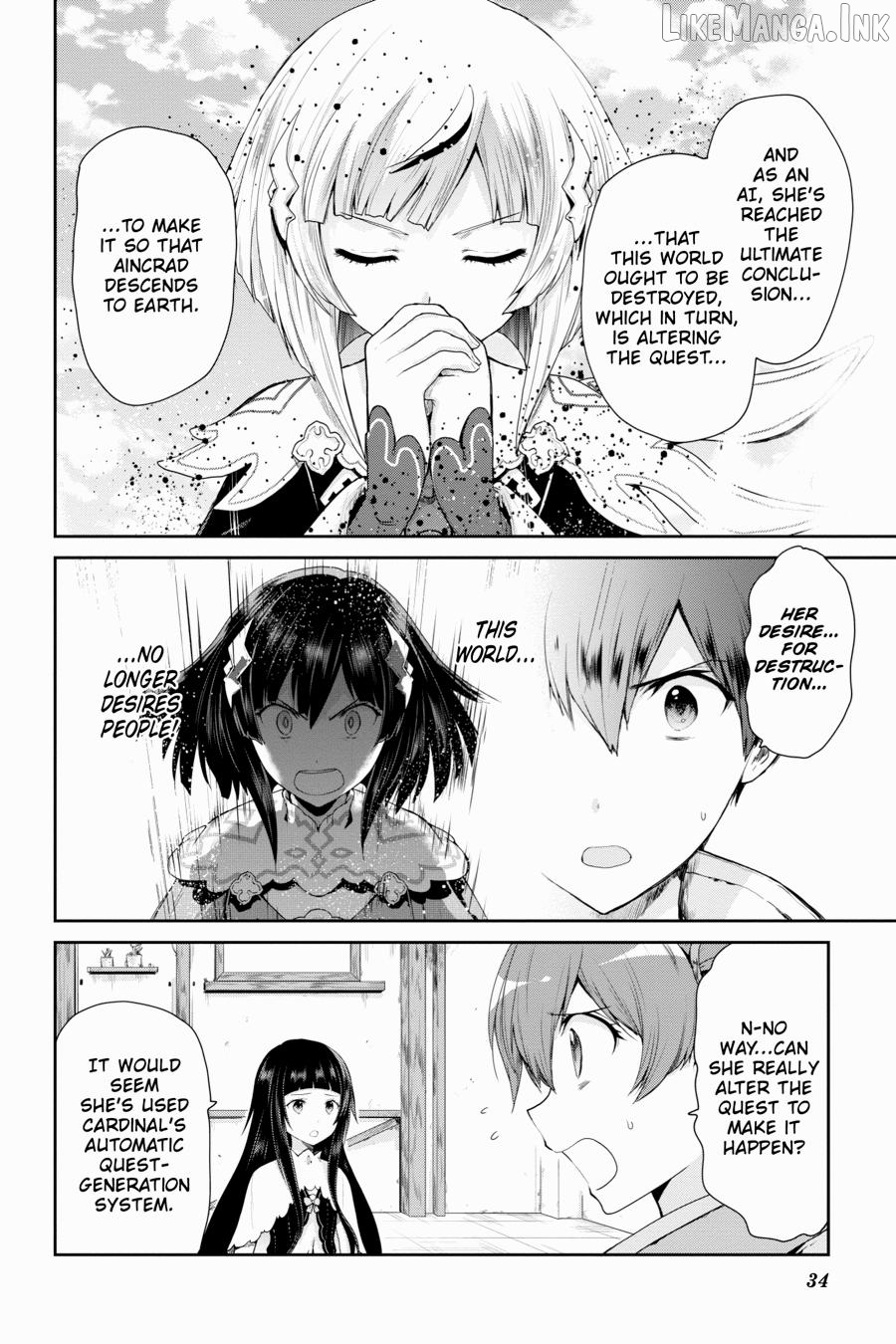 Sword Art Online: Hollow Realization Chapter 28 - page 8