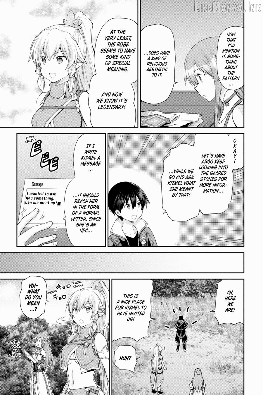 Sword Art Online: Hollow Realization Chapter 17 - page 11
