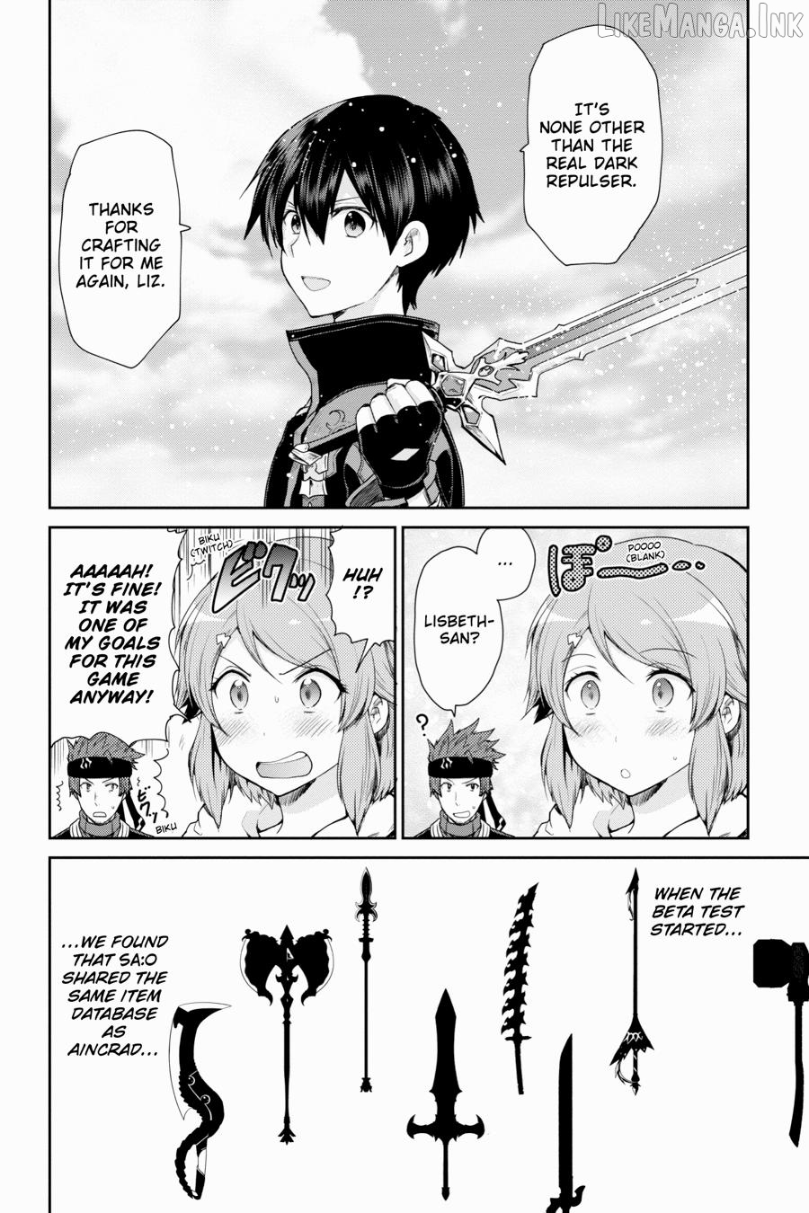 Sword Art Online: Hollow Realization Chapter 29 - page 8