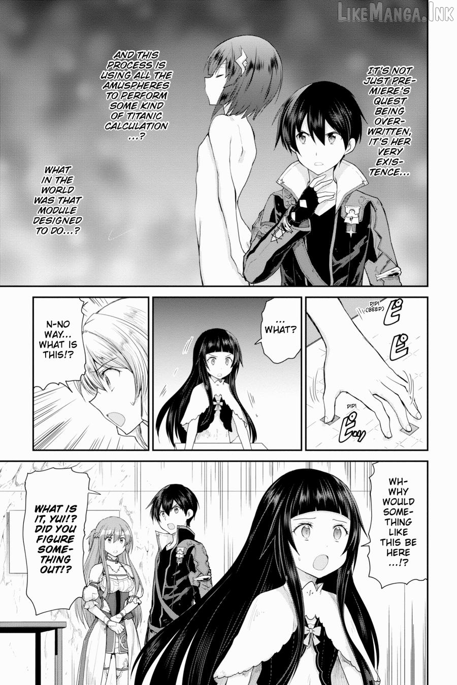 Sword Art Online: Hollow Realization Chapter 19 - page 13