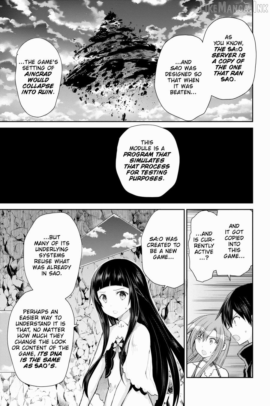 Sword Art Online: Hollow Realization Chapter 19 - page 15