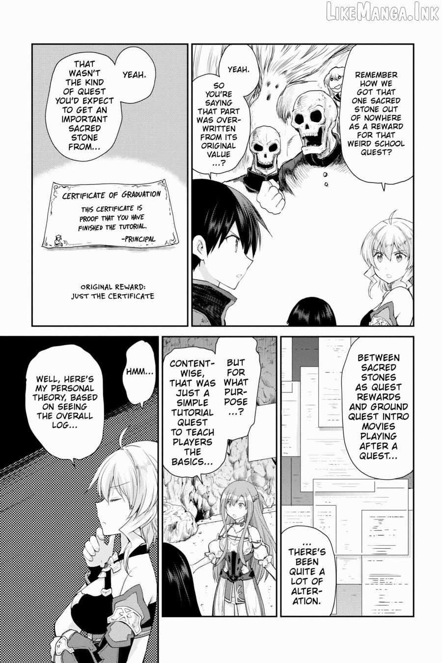Sword Art Online: Hollow Realization Chapter 19 - page 7