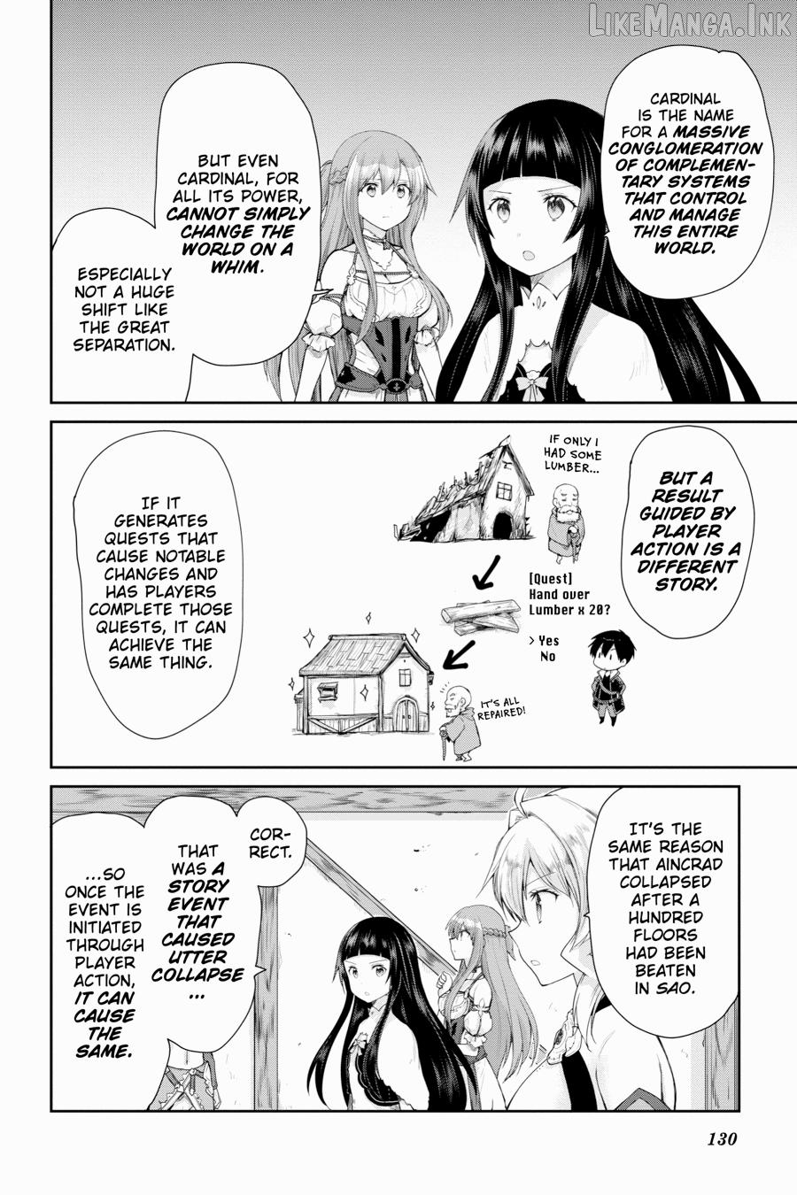 Sword Art Online: Hollow Realization Chapter 20 - page 8