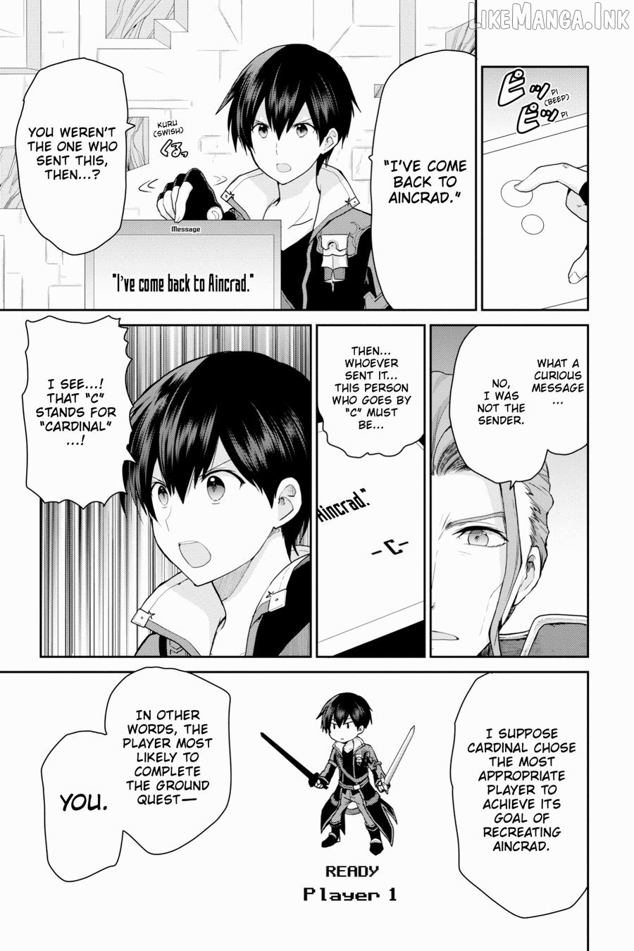 Sword Art Online: Hollow Realization Chapter 33 - page 5