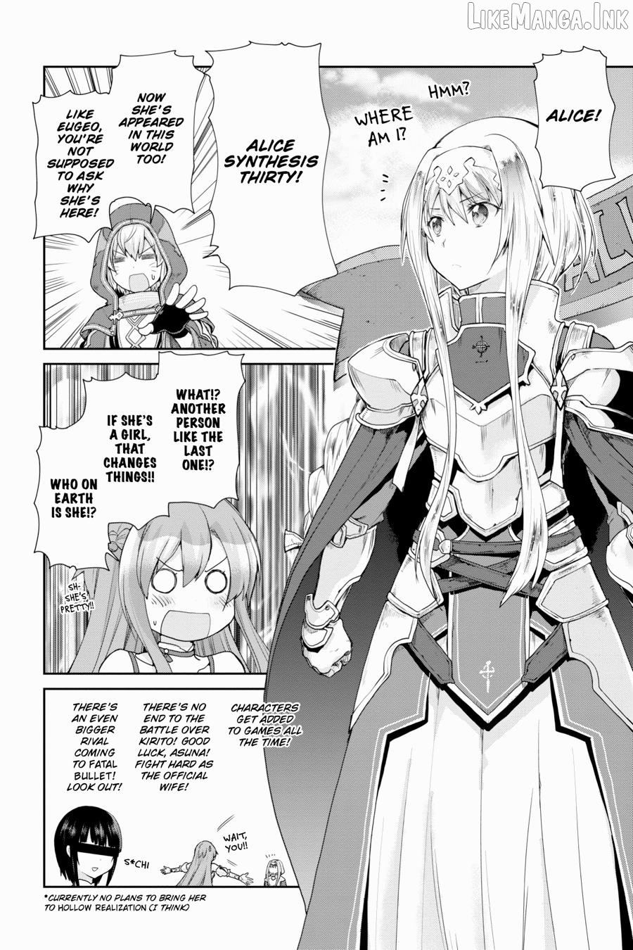 Sword Art Online: Hollow Realization Chapter 34 - page 21