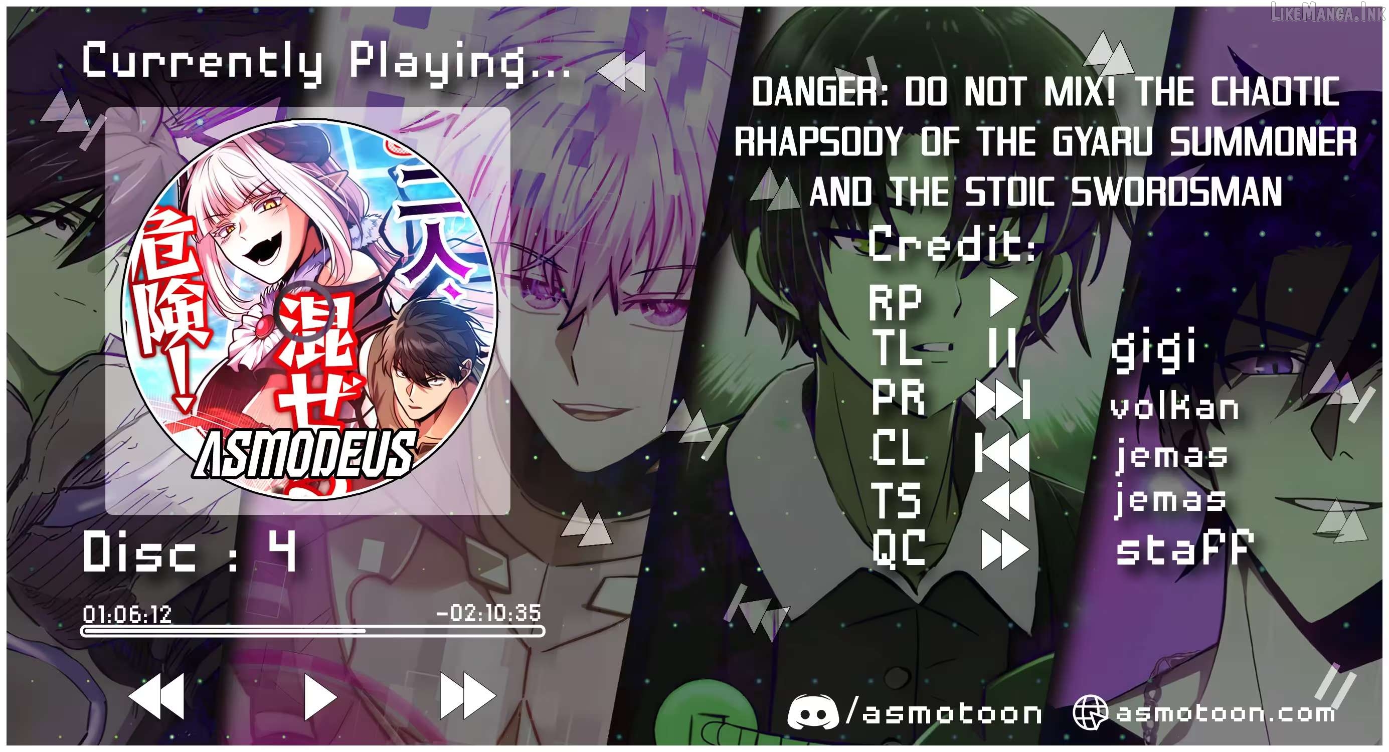 Danger: Do Not Mix! The Chaotic Rhapsody of the Gyaru Summoner and the Stoic Swordsman Chapter 1 - page 1