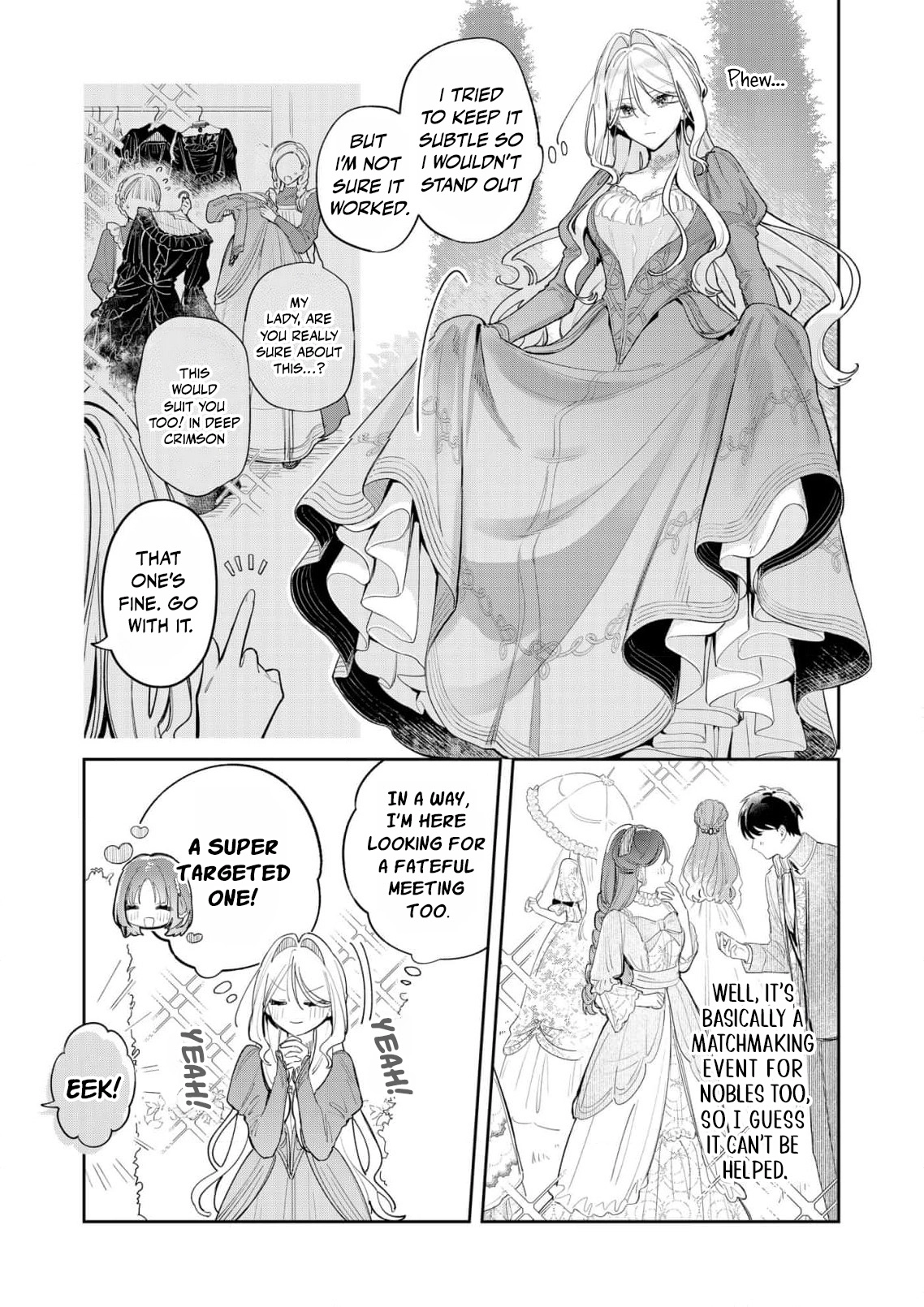 My Favorite is Not the Crown Prince...!! ~The Villainess Has Entered the Sweet, Doting Love Route!? Chapter 2 - page 6