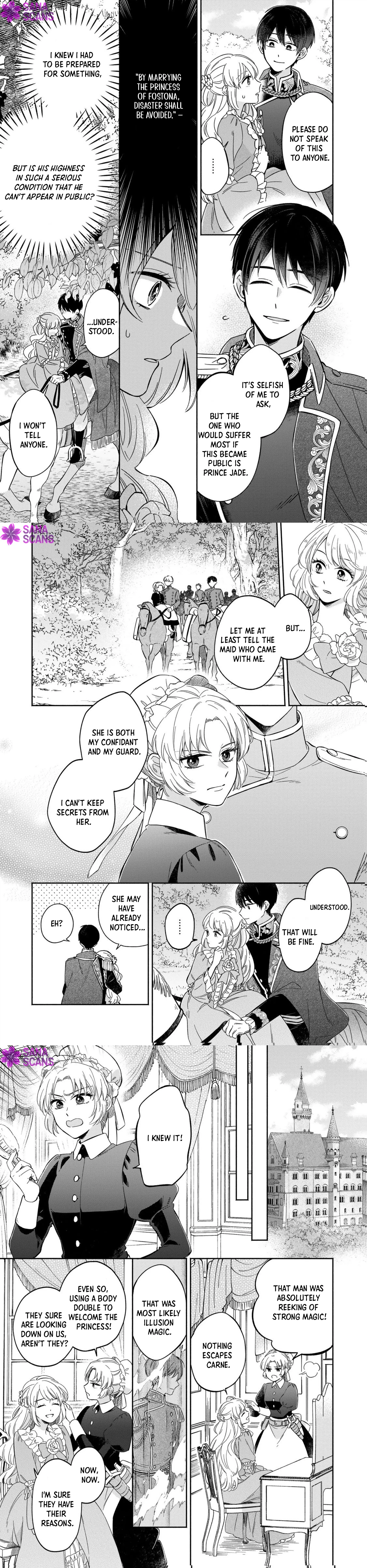 The Ideal Prince I Got Engaged To Was Cursed Chapter 2 - page 3