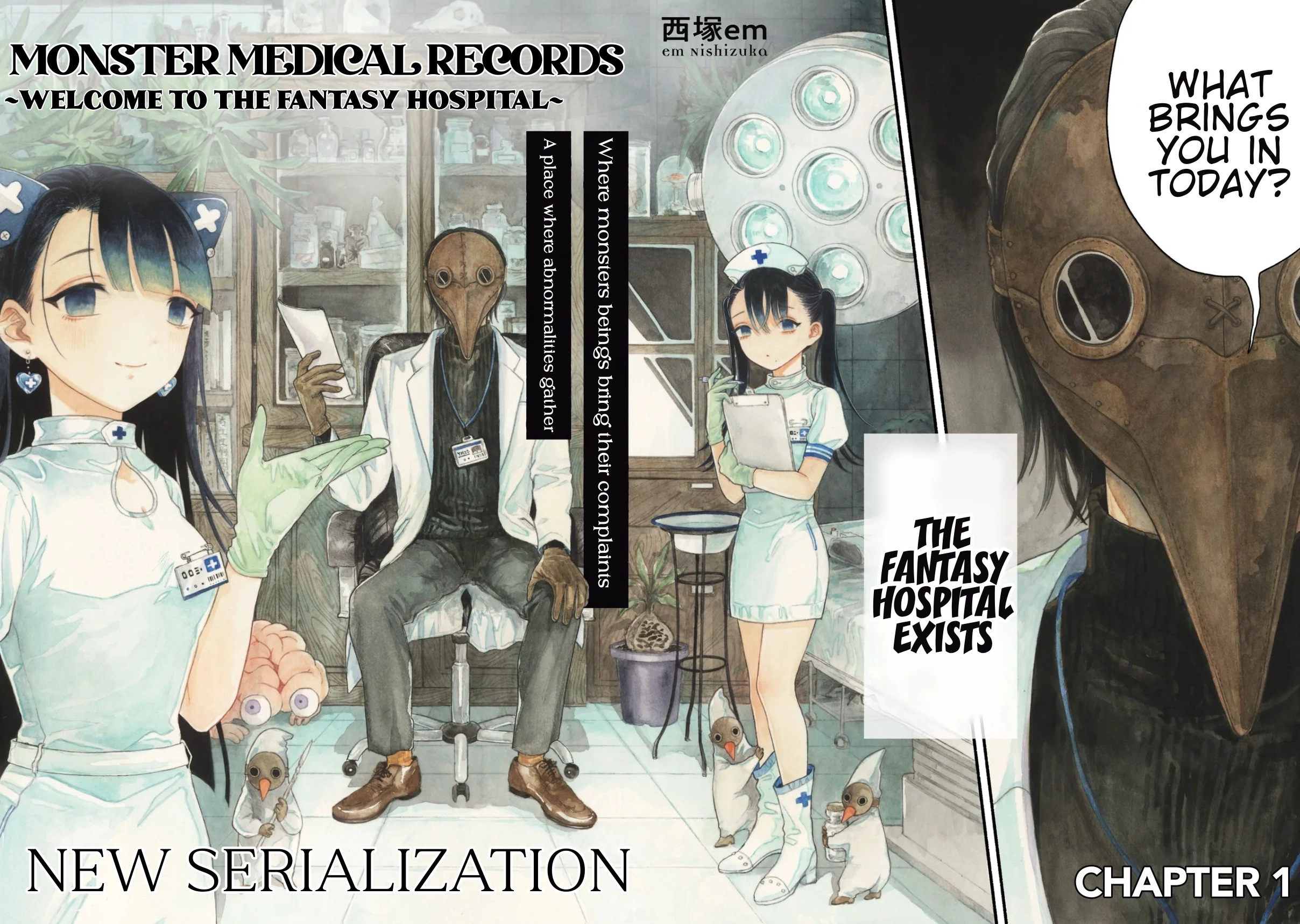 Monster Medical Records: Welcome to the Fantasy Hospital Chapter 1 - page 2