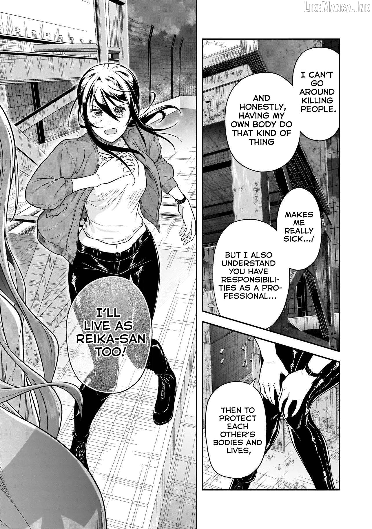 Joshikousei ga, Koroshiya to Chapter 2.2 - page 22