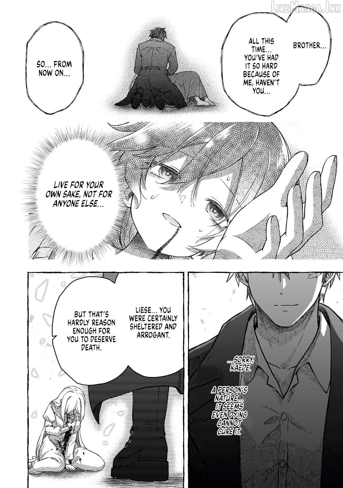 Hissatsu Reijou Liese ~Tensei Shita Saikyou no Koroshiya wa, Yami wo Matou Akuyaku Reijou to Naru~ Chapter 1 - page 37