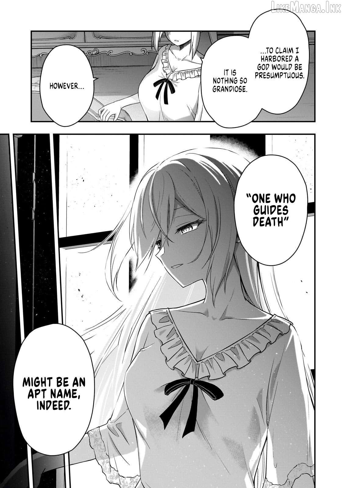Hissatsu Reijou Liese ~Tensei Shita Saikyou no Koroshiya wa, Yami wo Matou Akuyaku Reijou to Naru~ Chapter 1 - page 48