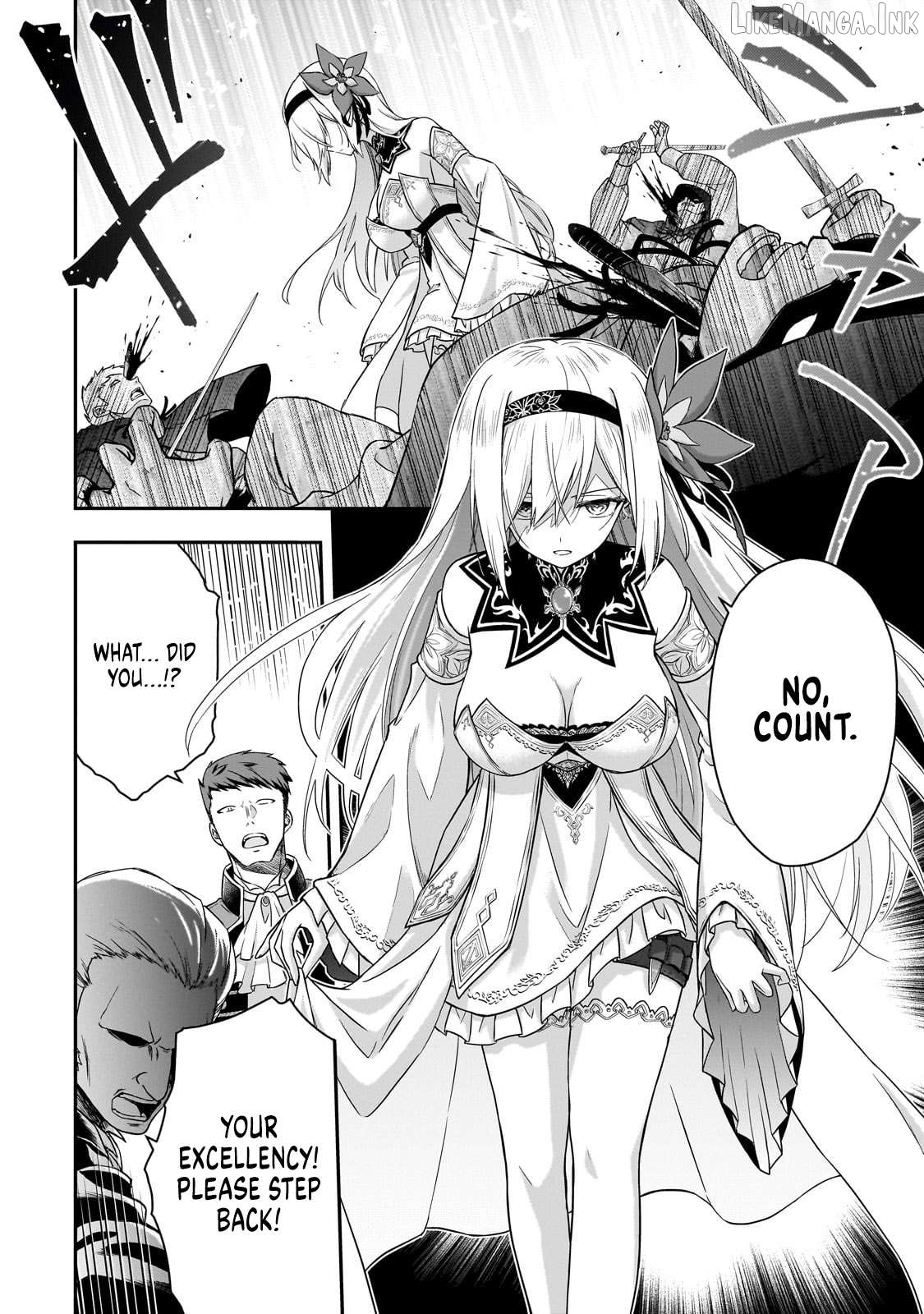 Hissatsu Reijou Liese ~Tensei Shita Saikyou no Koroshiya wa, Yami wo Matou Akuyaku Reijou to Naru~ Chapter 1 - page 57