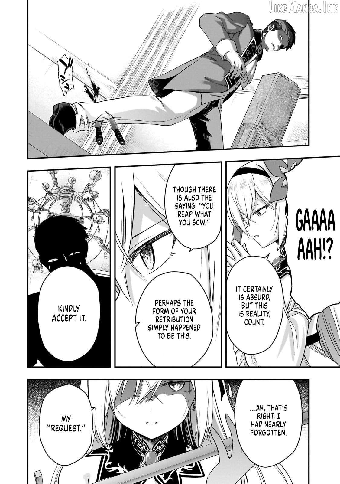 Hissatsu Reijou Liese ~Tensei Shita Saikyou no Koroshiya wa, Yami wo Matou Akuyaku Reijou to Naru~ Chapter 1 - page 61