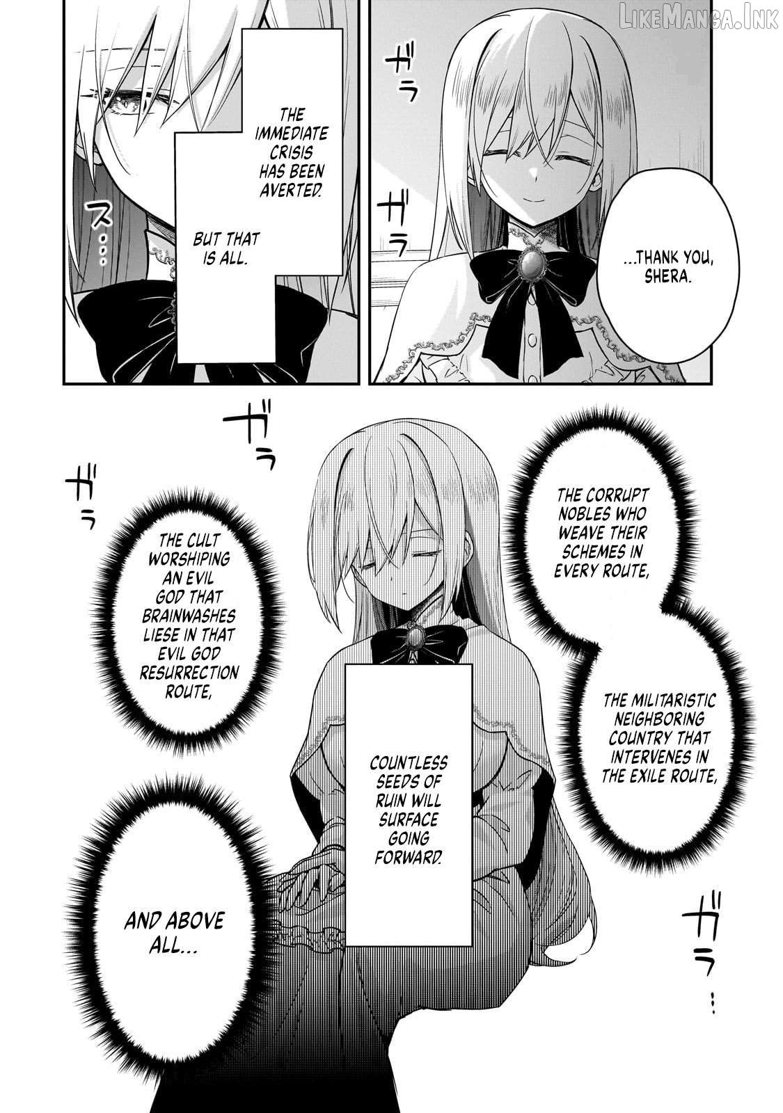 Hissatsu Reijou Liese ~Tensei Shita Saikyou no Koroshiya wa, Yami wo Matou Akuyaku Reijou to Naru~ Chapter 1 - page 70
