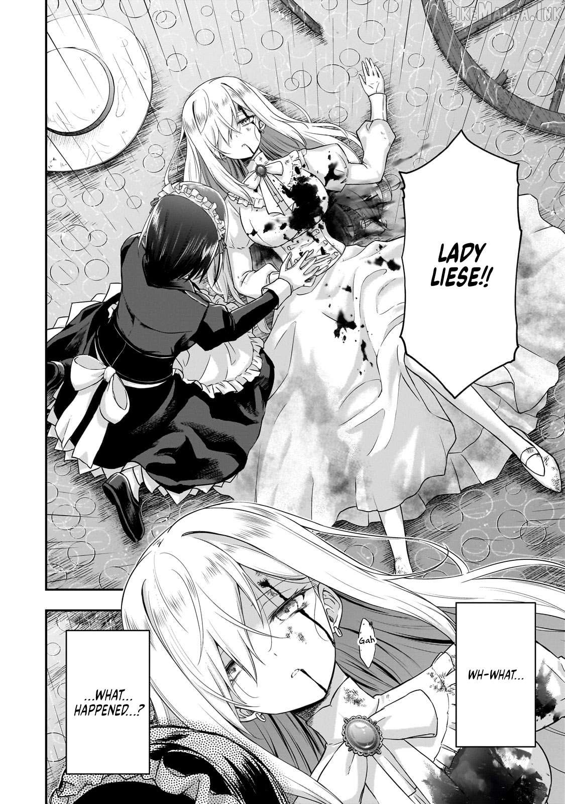 Hissatsu Reijou Liese ~Tensei Shita Saikyou no Koroshiya wa, Yami wo Matou Akuyaku Reijou to Naru~ Chapter 1 - page 9