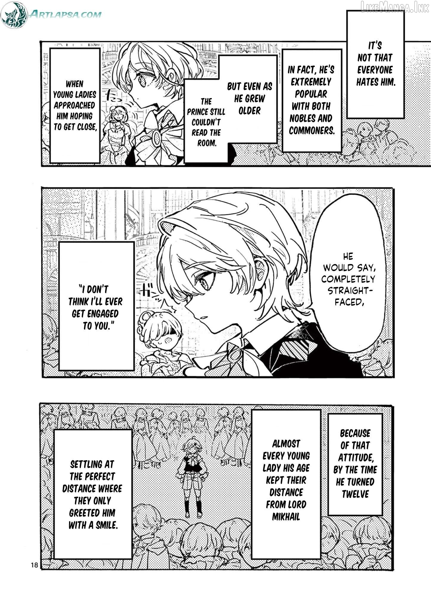 The prince lives in his own world Chapter 3 - page 21
