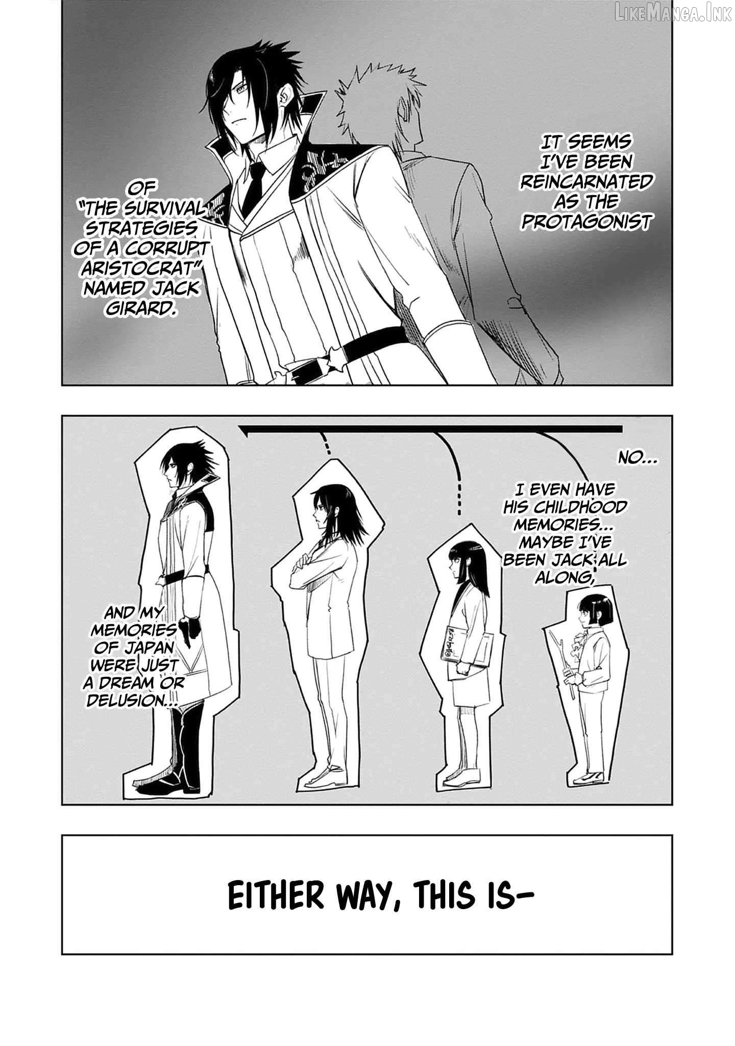 Akutoku Kizoku no Seizon Senryaku Chapter 1 - page 18