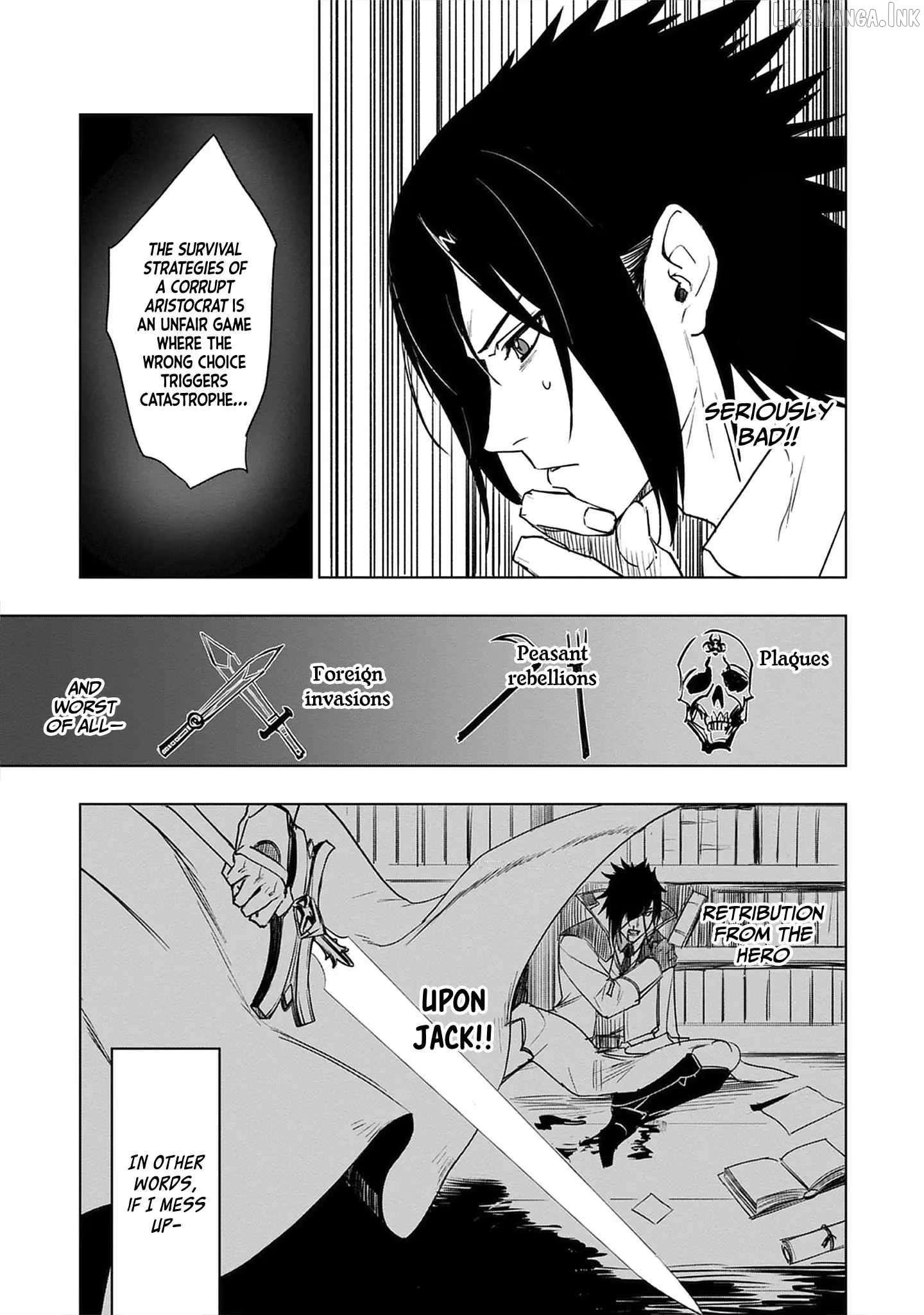 Akutoku Kizoku no Seizon Senryaku Chapter 1 - page 19