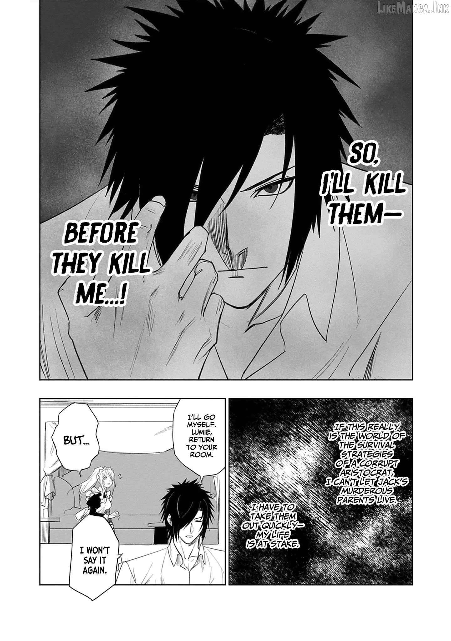 Akutoku Kizoku no Seizon Senryaku Chapter 1 - page 22