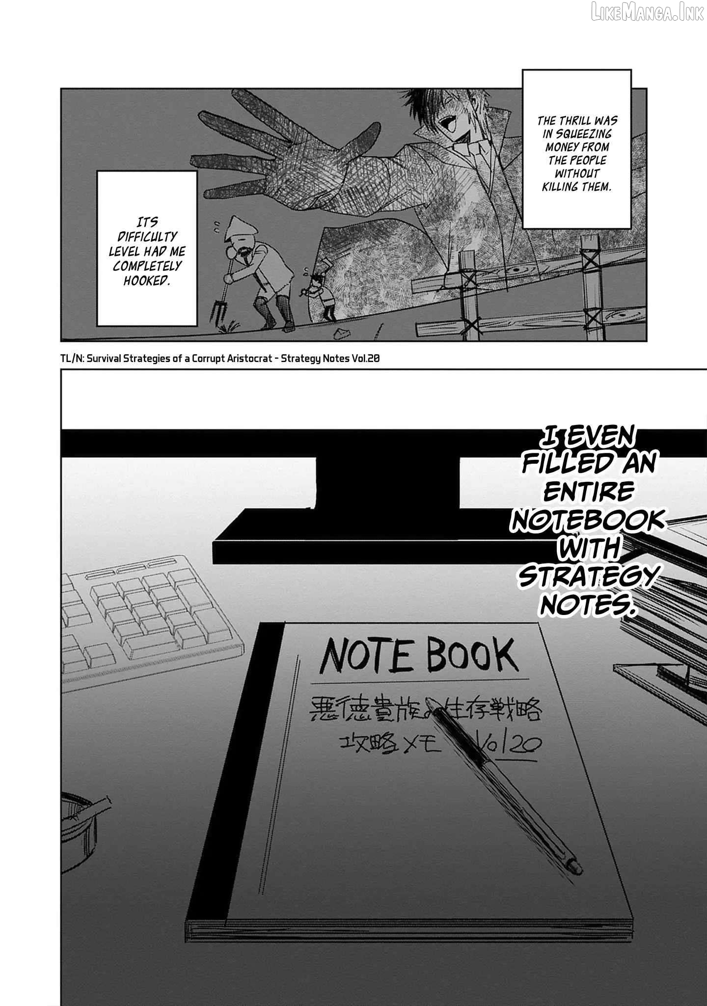 Akutoku Kizoku no Seizon Senryaku Chapter 1 - page 8