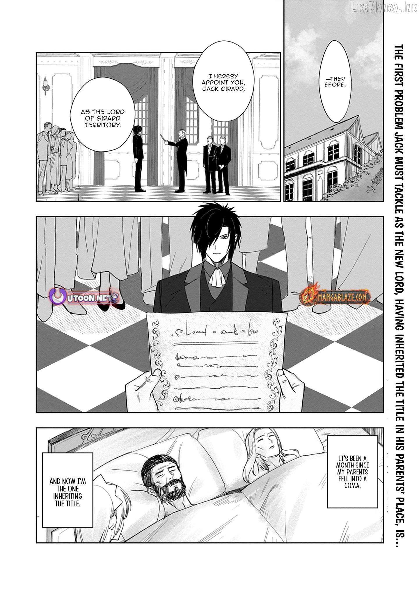 Akutoku Kizoku no Seizon Senryaku Chapter 2.1 - page 2