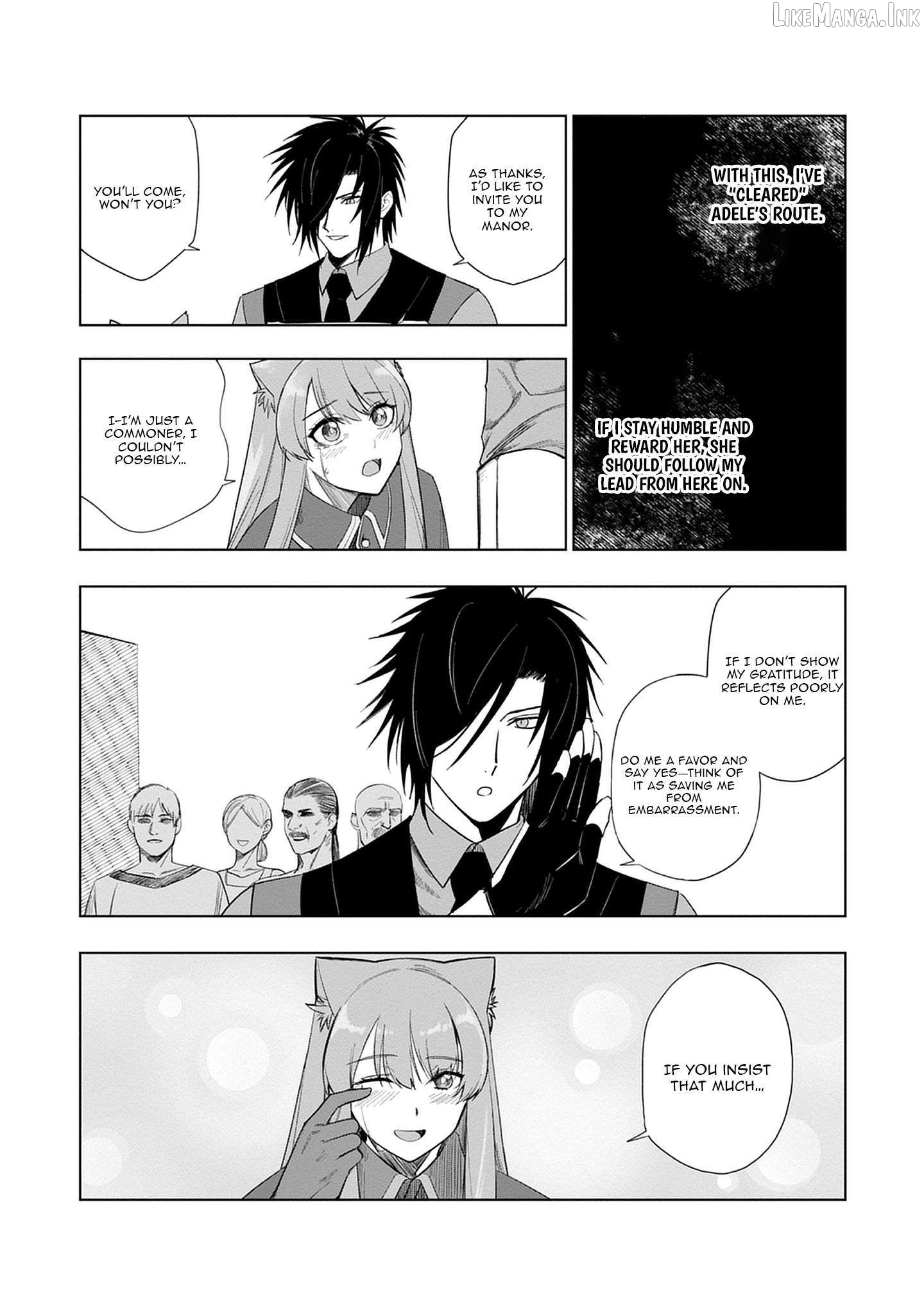 Akutoku Kizoku no Seizon Senryaku Chapter 3.2 - page 10