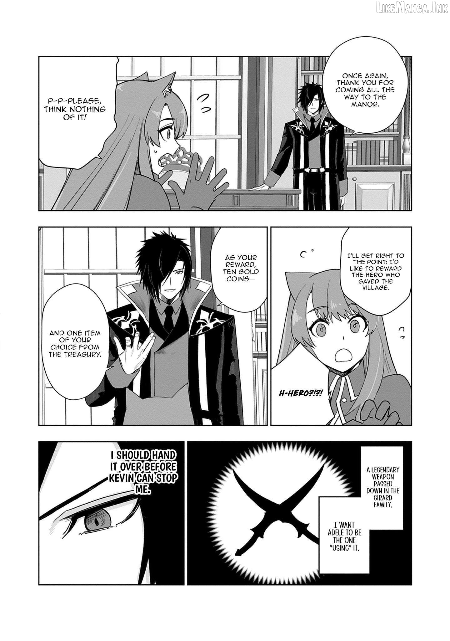Akutoku Kizoku no Seizon Senryaku Chapter 3.3 - page 3