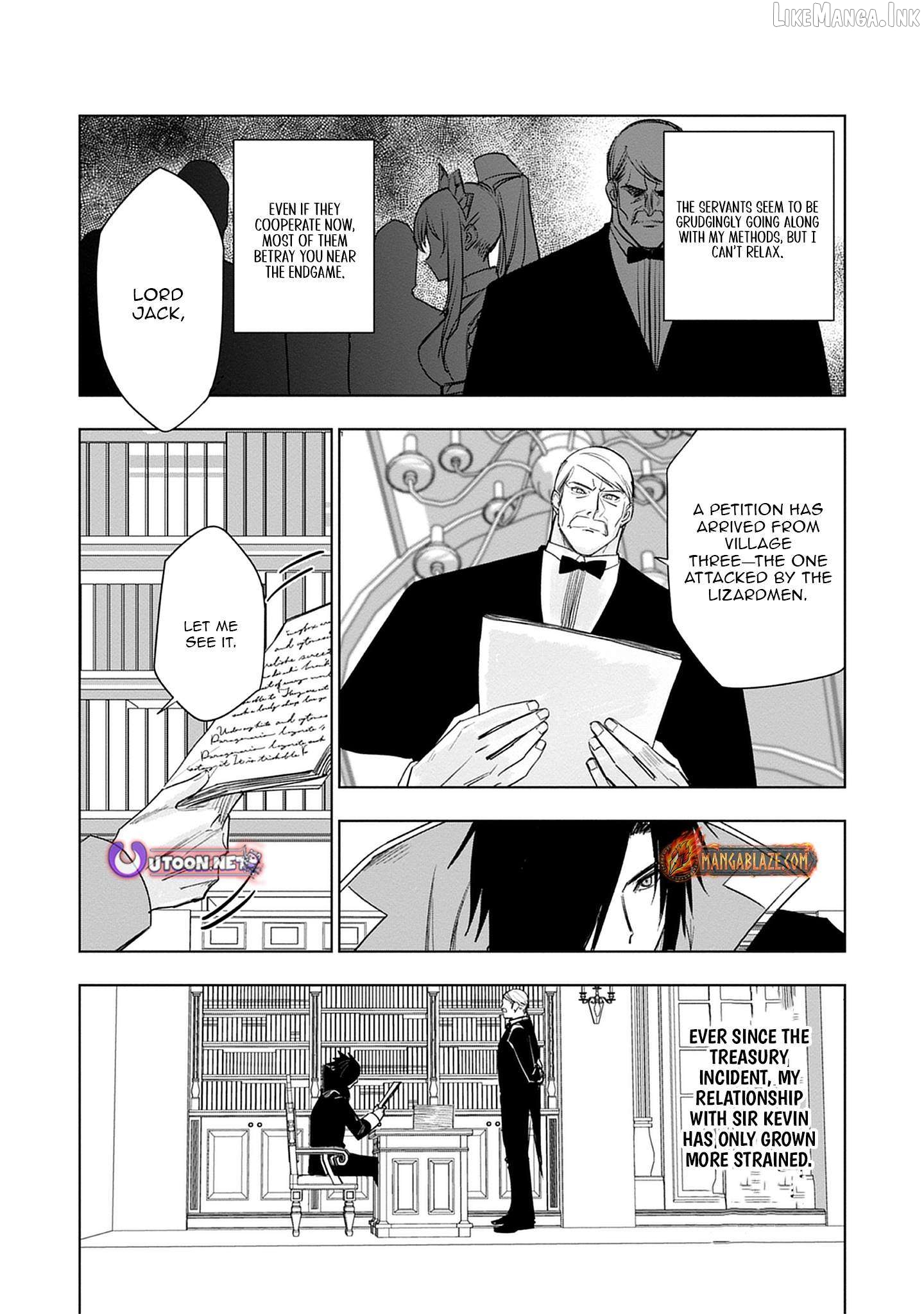 Akutoku Kizoku no Seizon Senryaku Chapter 4.1 - page 17