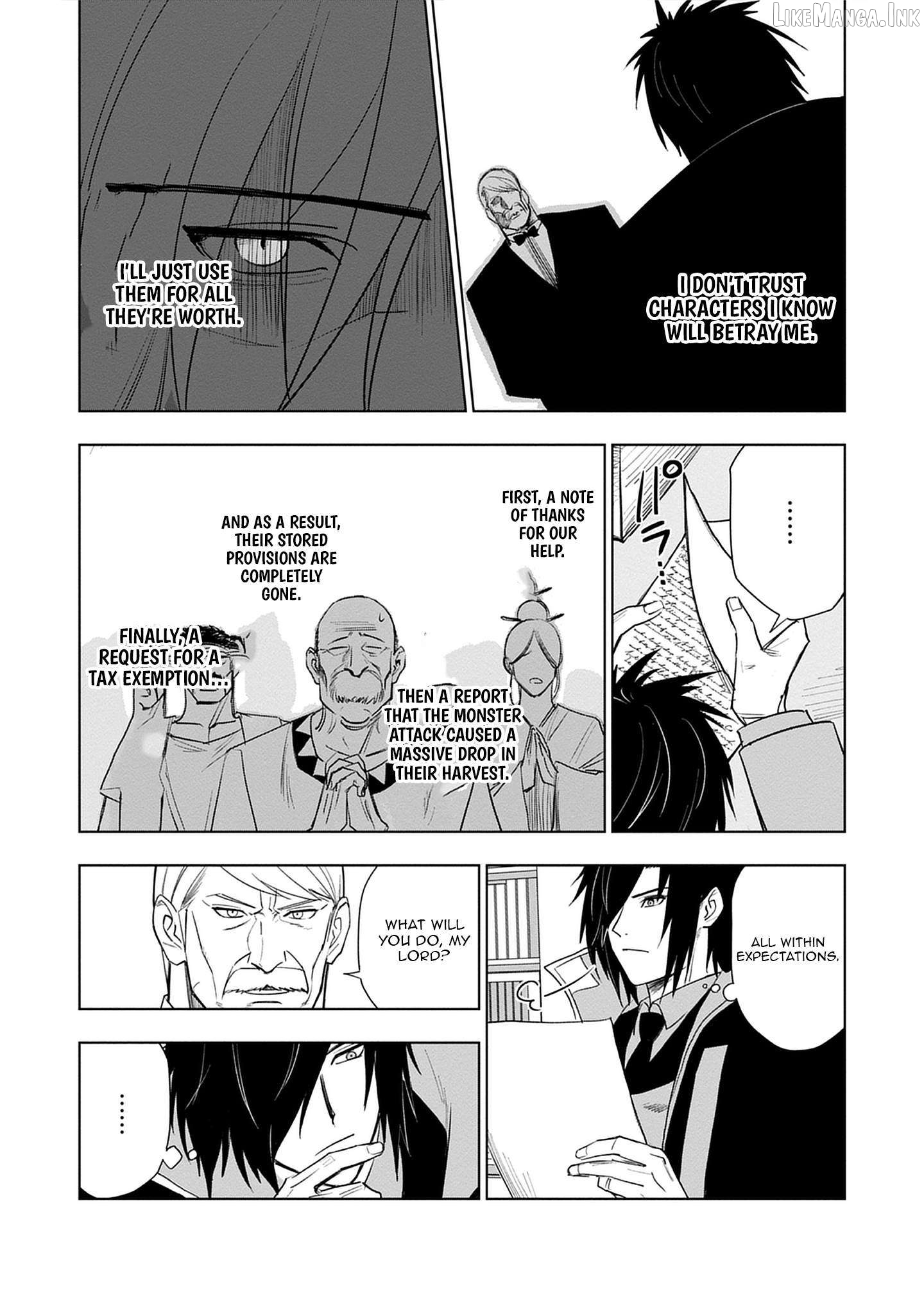 Akutoku Kizoku no Seizon Senryaku Chapter 4.1 - page 18